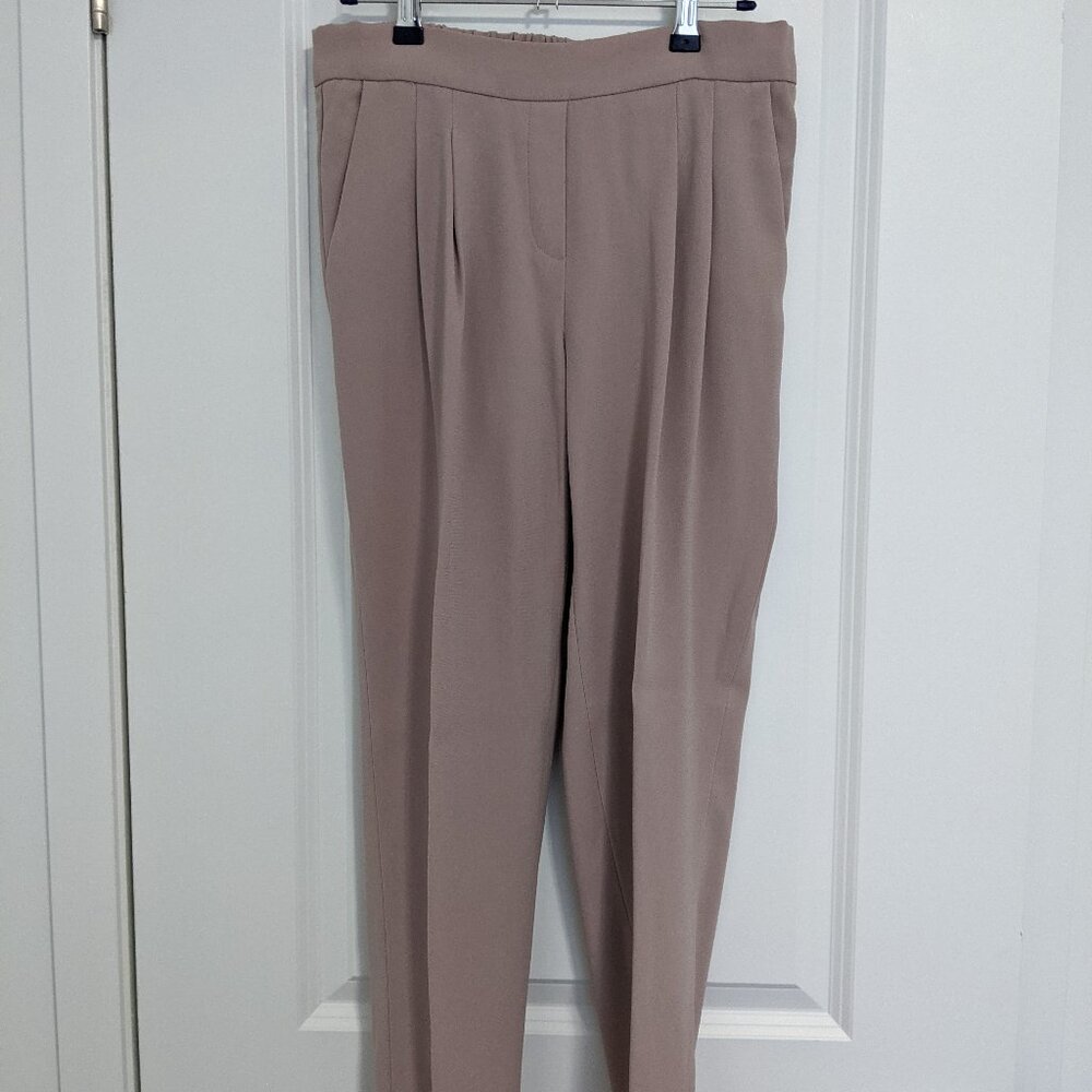 Babaton Pale Blush Pink Dress Pants